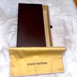 Authentic Louis Vuitton gift box with dust bag